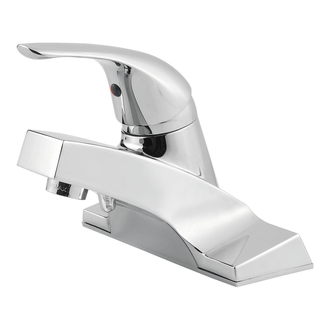 Pfirst Series Single Control 4" Centerset Bathroom Faucet in Polished Chrome