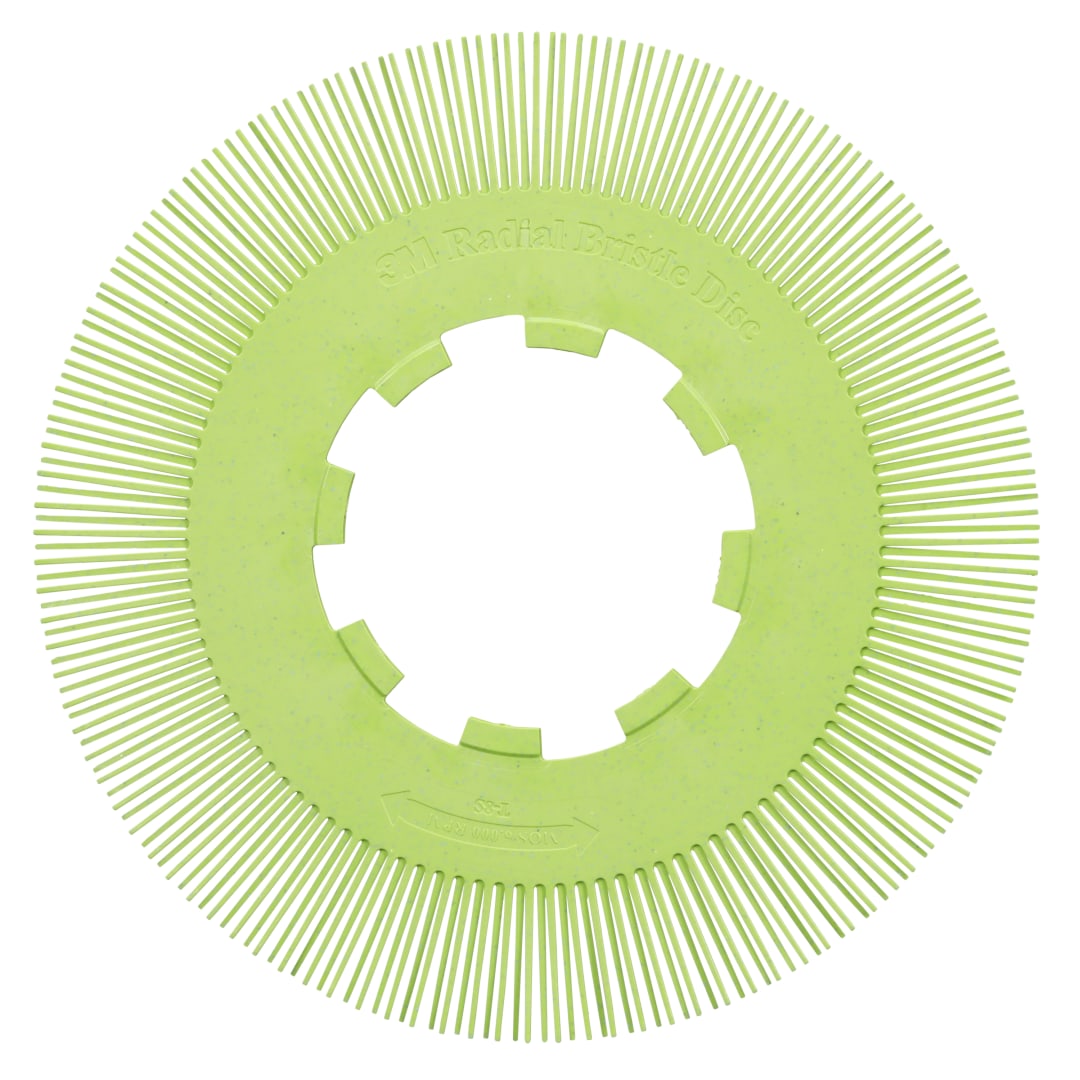 Scotch-Brite™ Hassas Radyal Bristle Fırça, PN-RB, 50+, 203,2 mm (8 inç), Tip S, Adaptörsüz