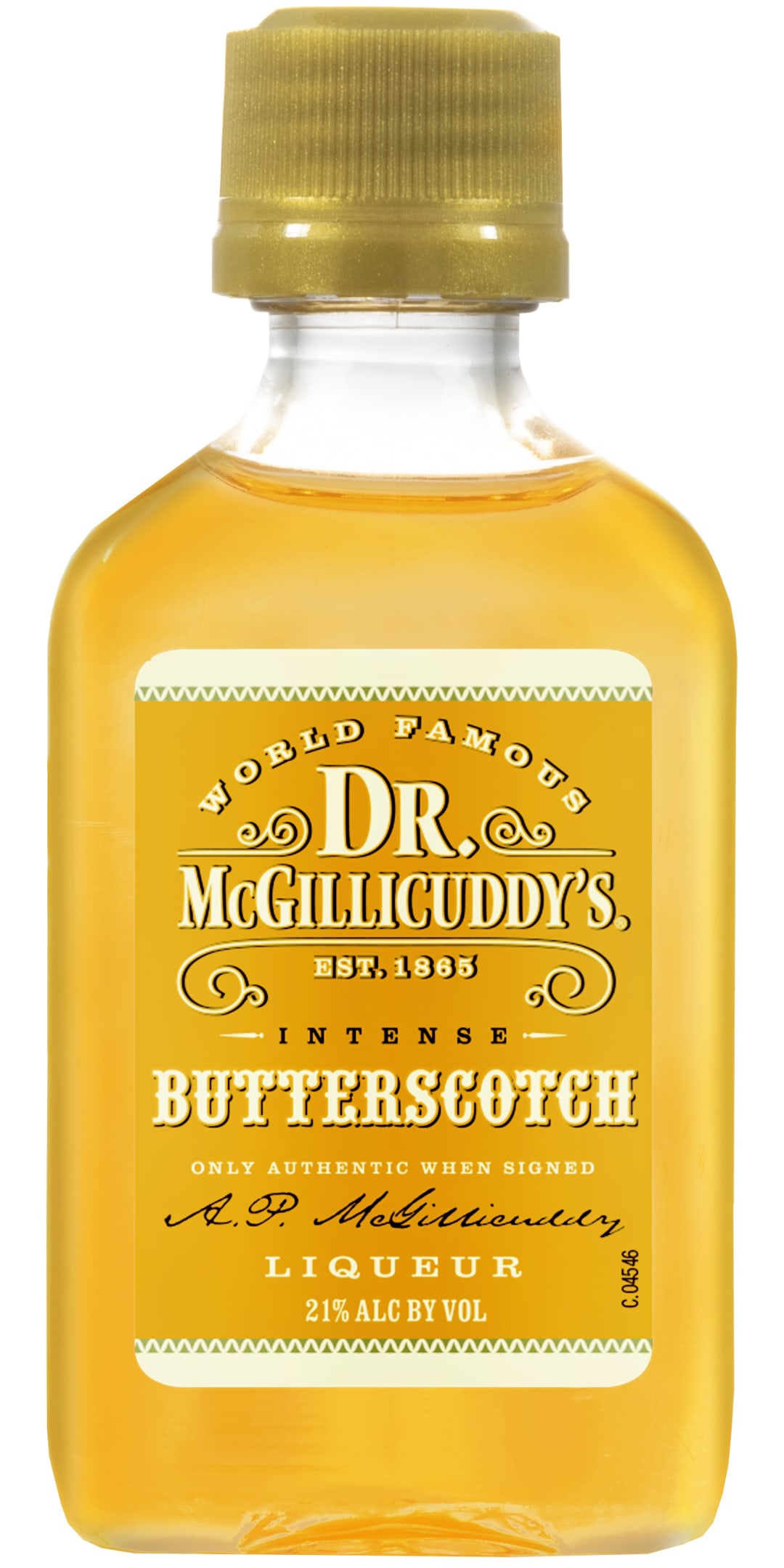 Dr. McGillicuddy's Butterscotch Liqueur 50ml 42 Proof