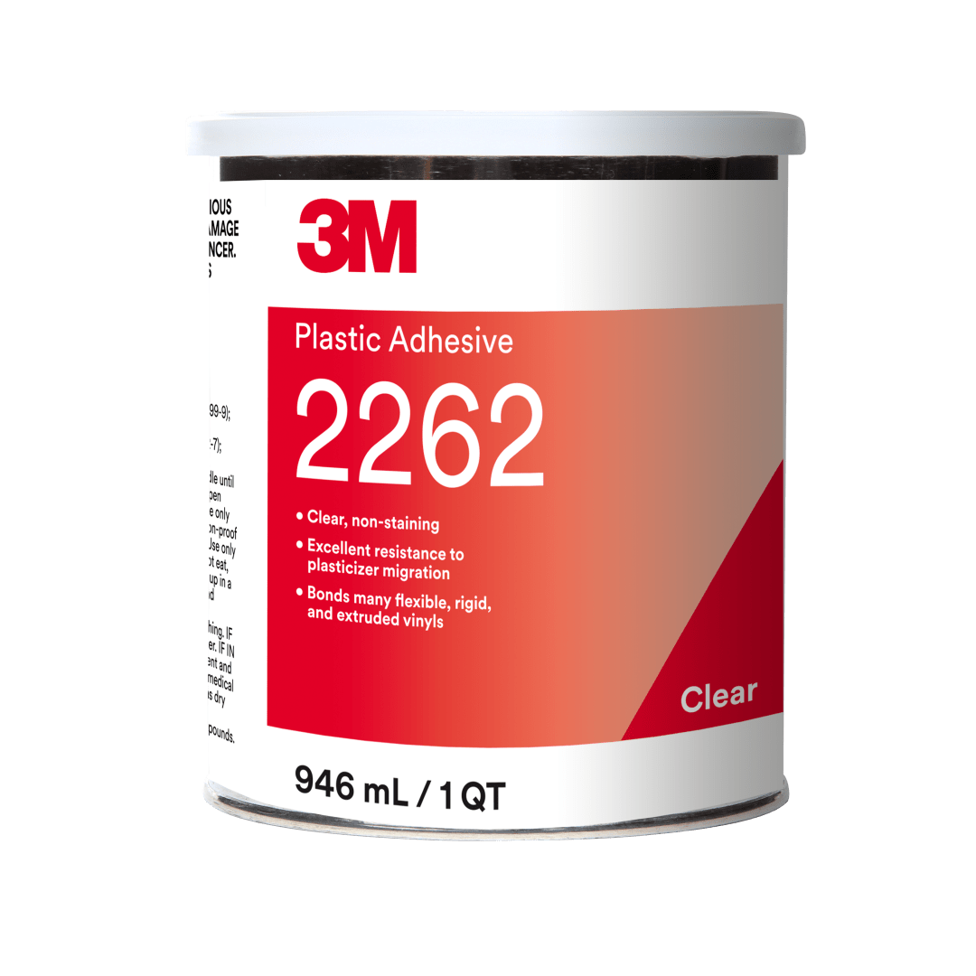3M™ Kunststoffkleber 2262, Transparent, 946 ml