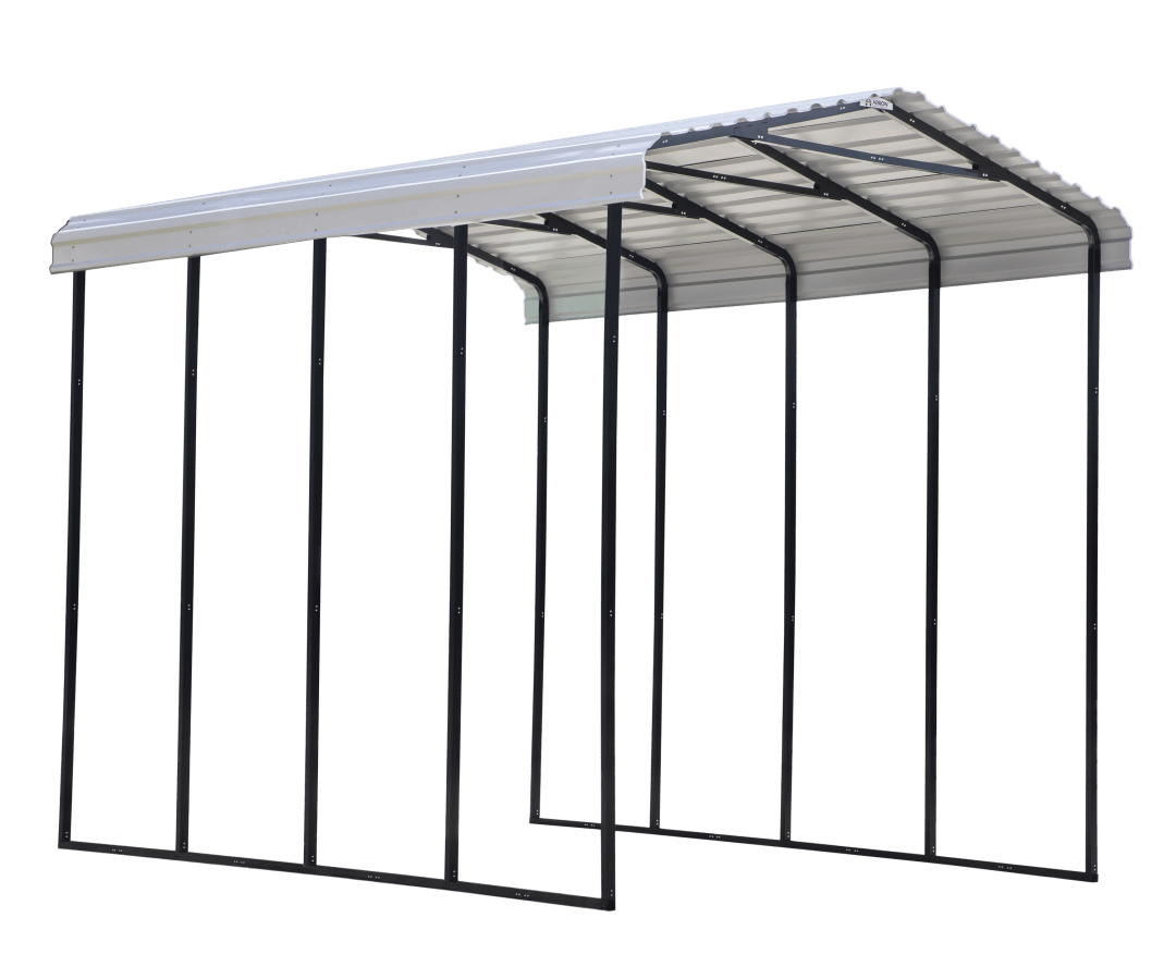 Arrow 14 x 20 x 14 ft Eggshell RV Carport