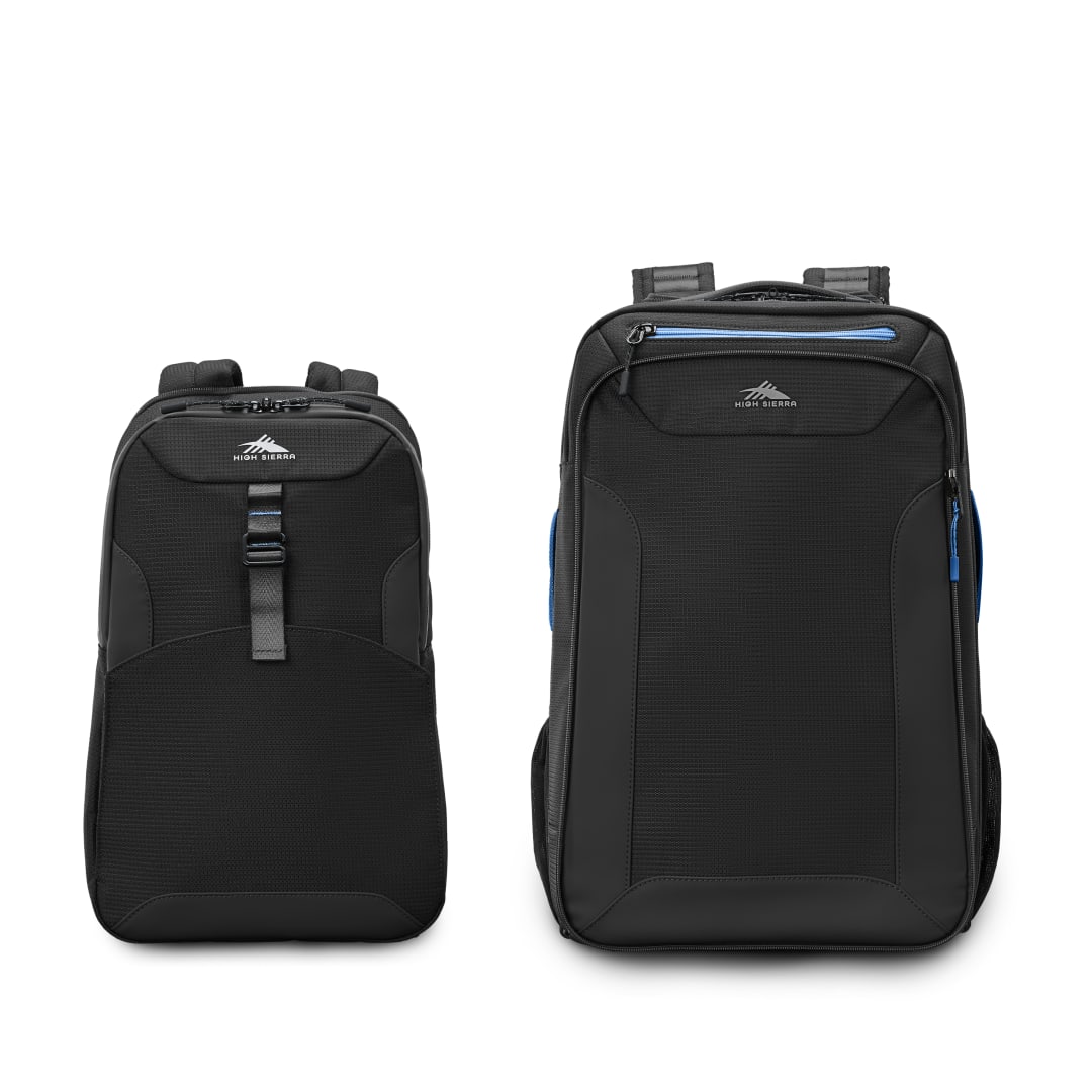 Hi-Life 3-In-1 Conv Whld Backpack - Black/Blue