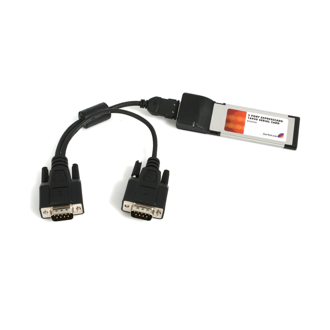 2 Port ExpressCard 16950 Serial Card