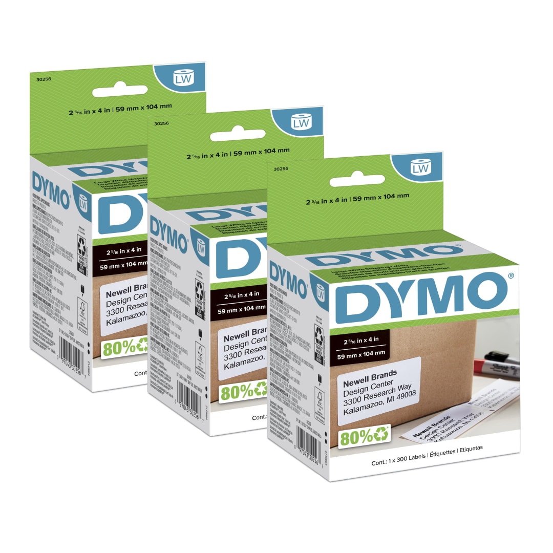 DY LW 2-5/16X4" SHIP 300CT 3PK GLOBAL