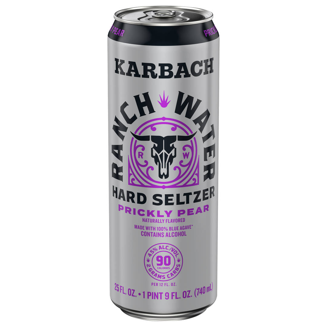 Karbach Ranch Water Prickly Pear Hard Seltzer 25 fl oz