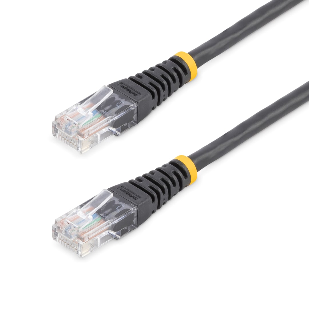 100FT BLK MOLDED CAT 5 RJ45 PATCH CABLE