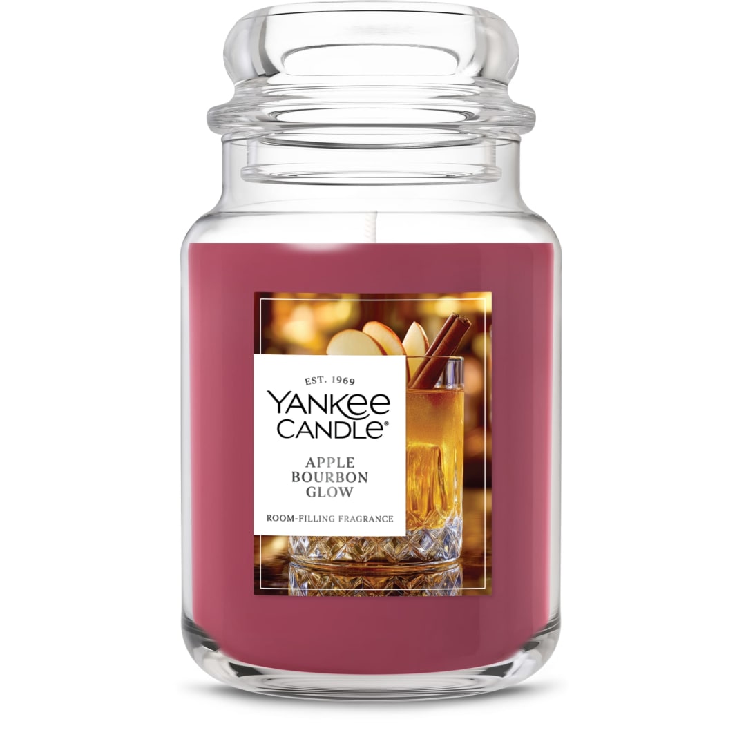 Yankee Candle Apple Bourbon Glow Original Large Jar Candle