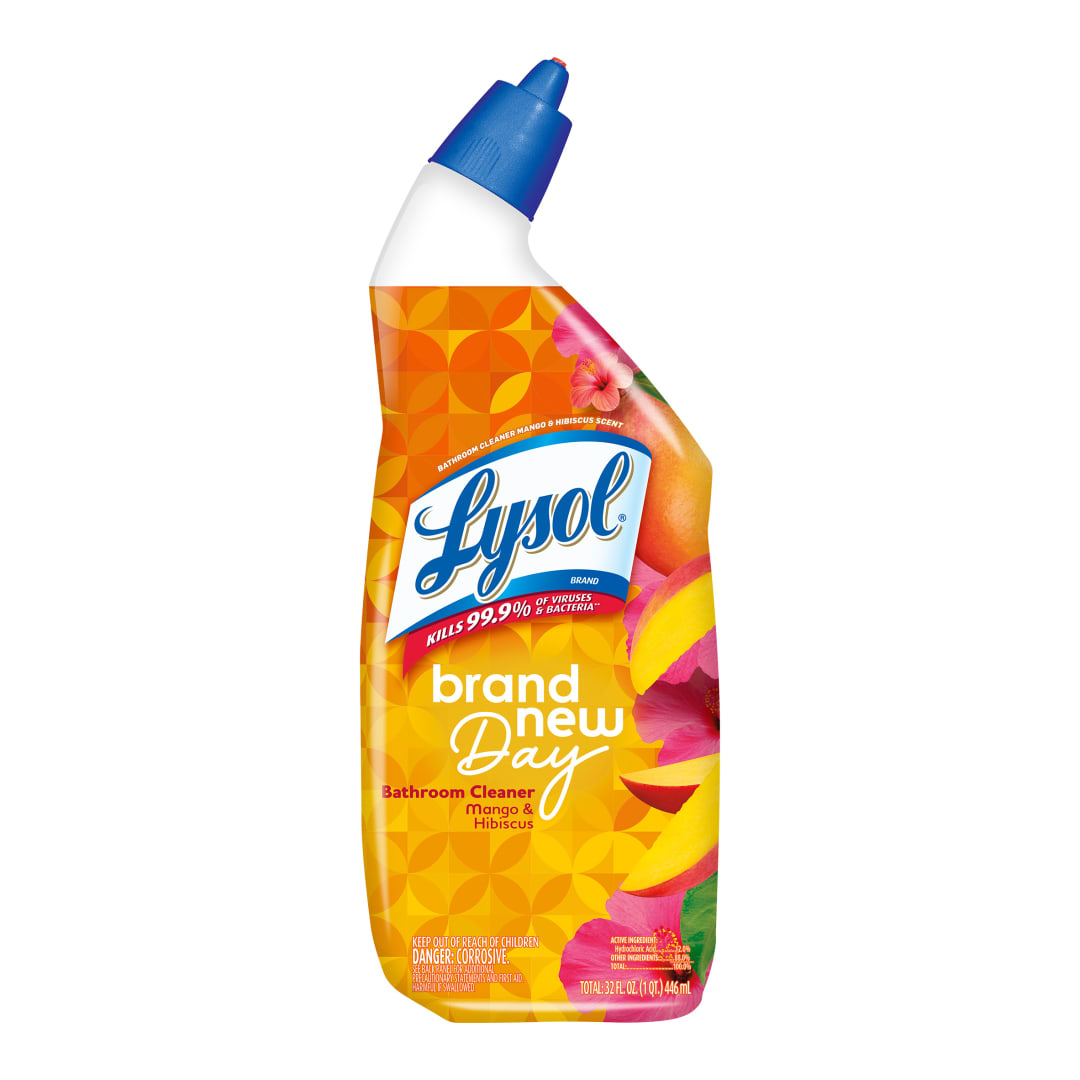 LYSOL® Toilet Bowl Cleaner - Brand New Day™ Mango & Hibiscus 9/24 oz.
