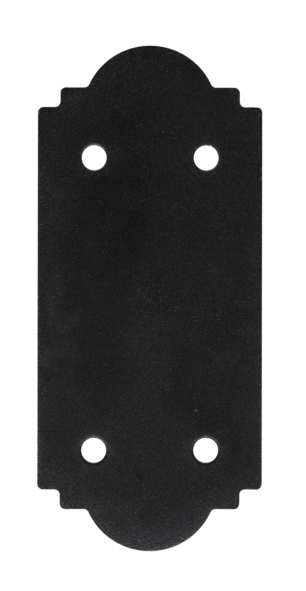 Simpson Strong-Tie APST612 Outdoor Accents® Mission Collection® ZMAX®, Black Powder-Coated Strap for 6x (Pack of 1120)