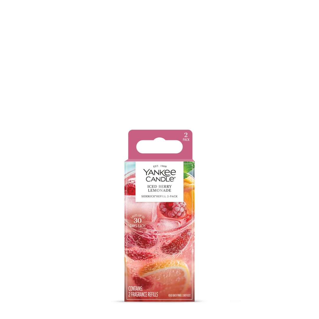 Yankee Candle® Iced Berry Lemonade Car Sidekick Refills, 2 Pack