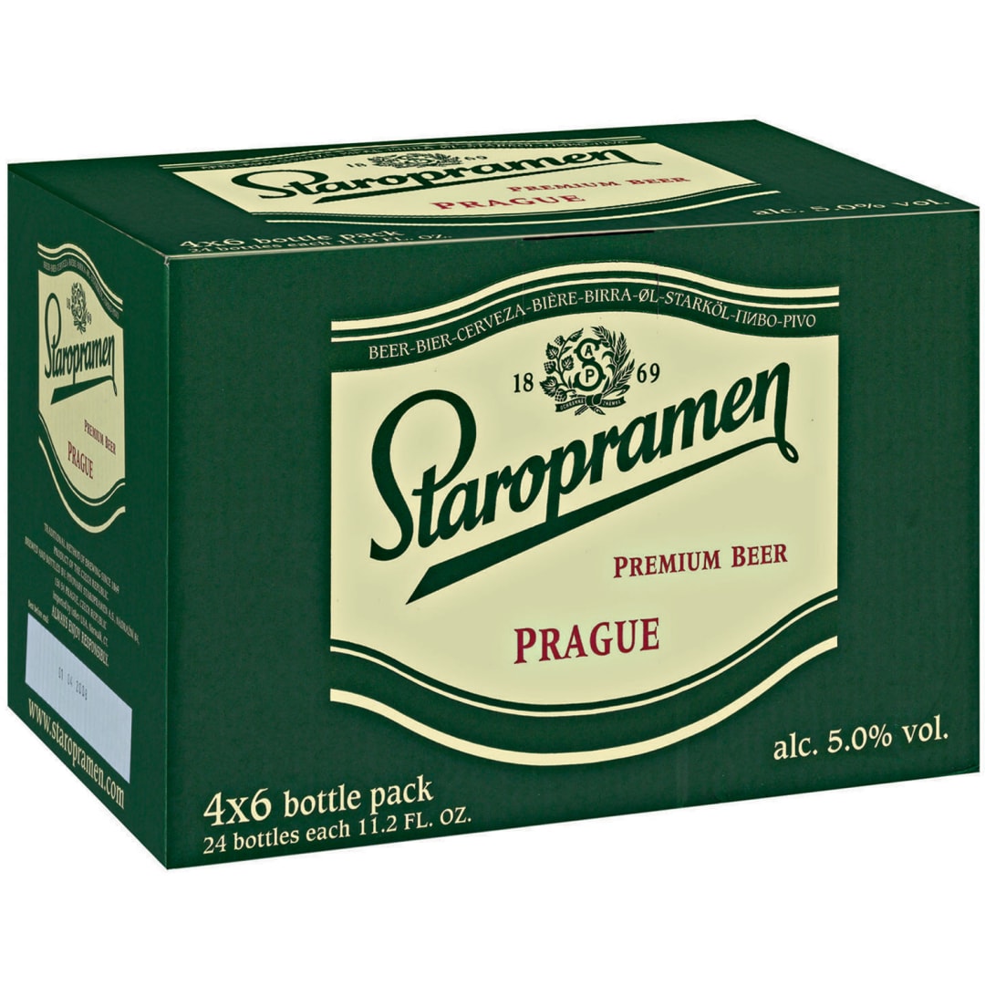 Staropramen Beer, 24 Pack 11.2 fl. oz. Bottles
