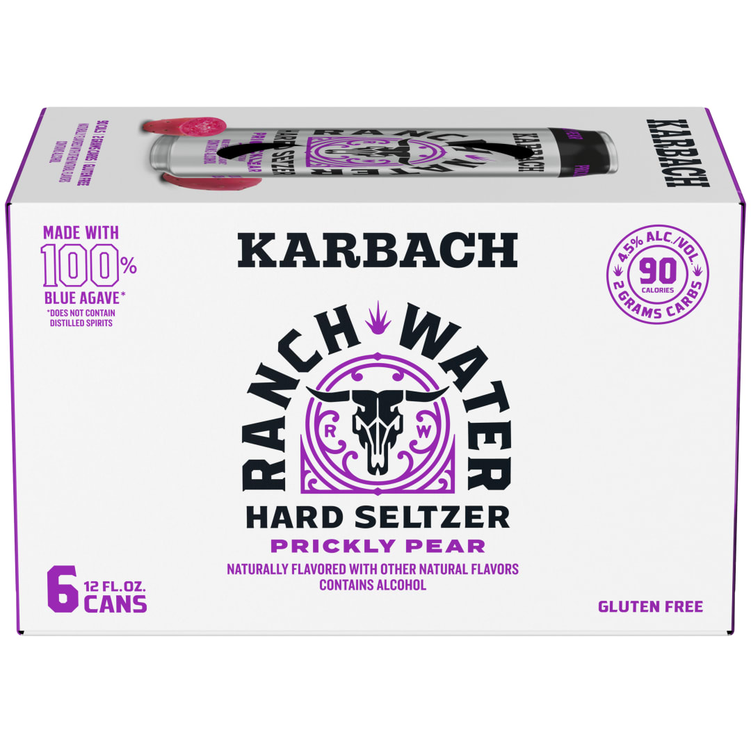 Karbach Ranch Water Prickly Pear, 12oz. Can 6 pack