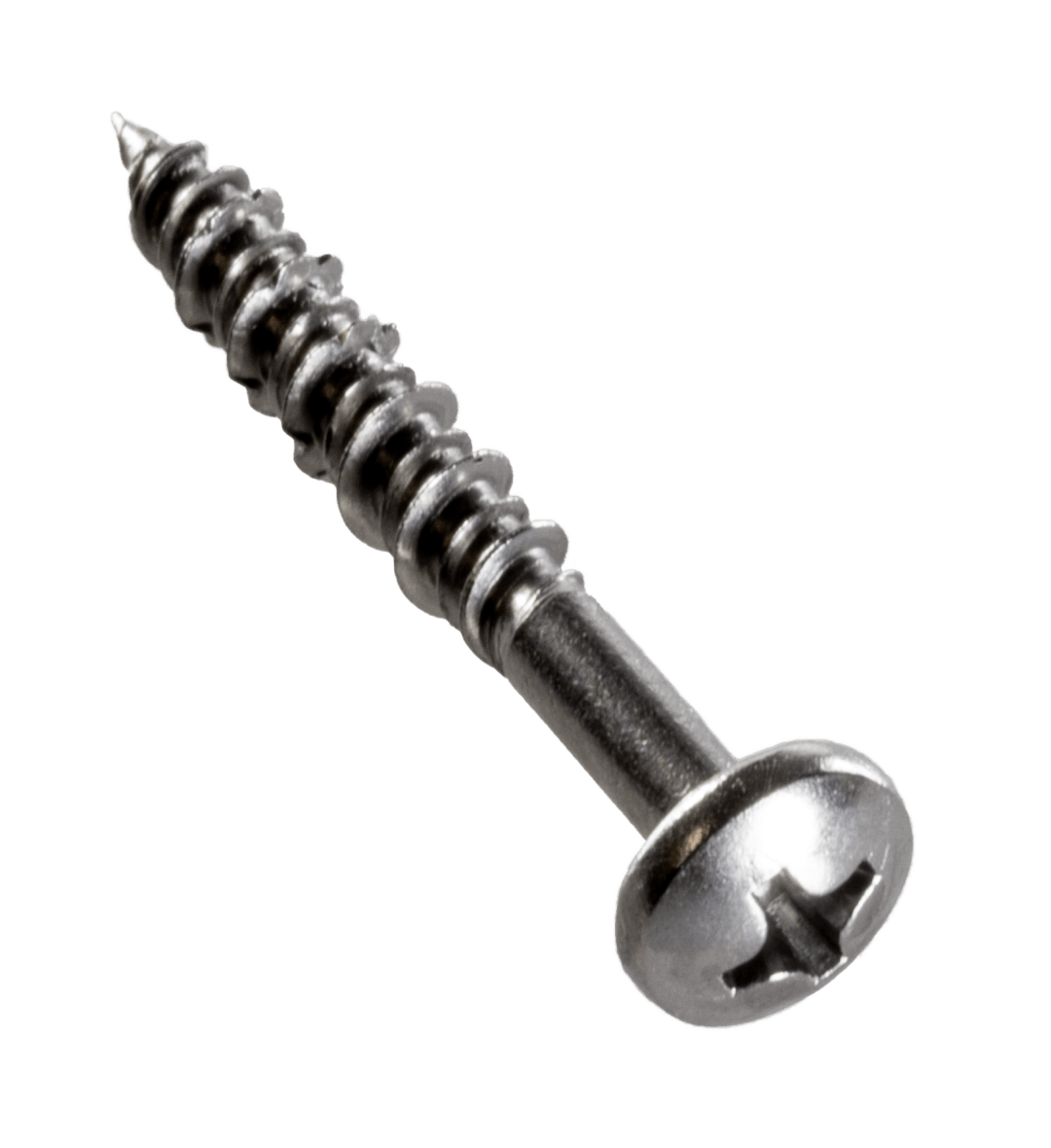 Simpson Strong-Tie T08J125PXM Marine Screw, Pan Head — #8 x 1-1/4 in. #2 Phillips Drive, Type 316 (1000-Qty) (Pack of 6)