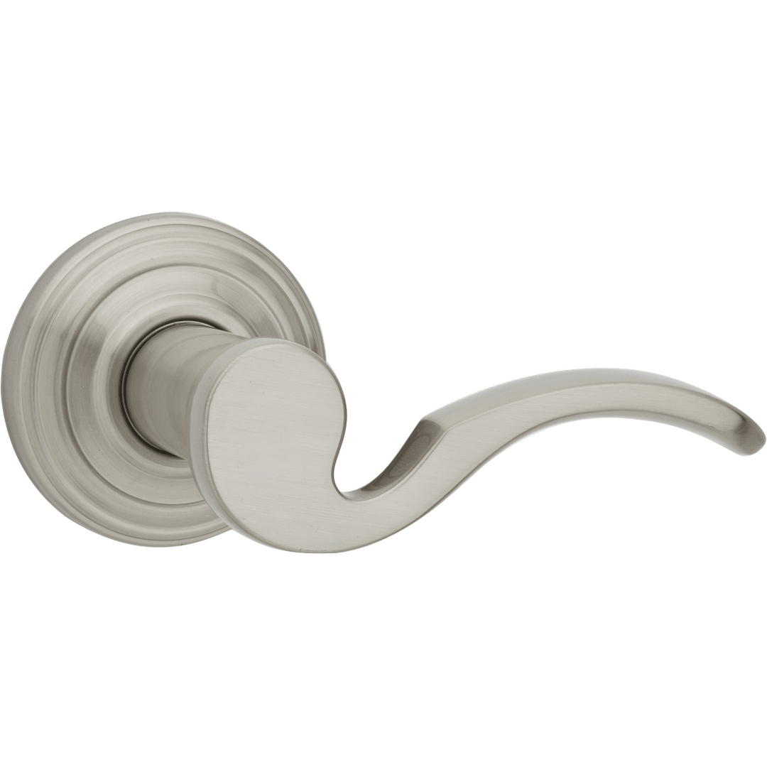 Brooklane Right-Handed Half-Dummy Lever in Satin Nickel