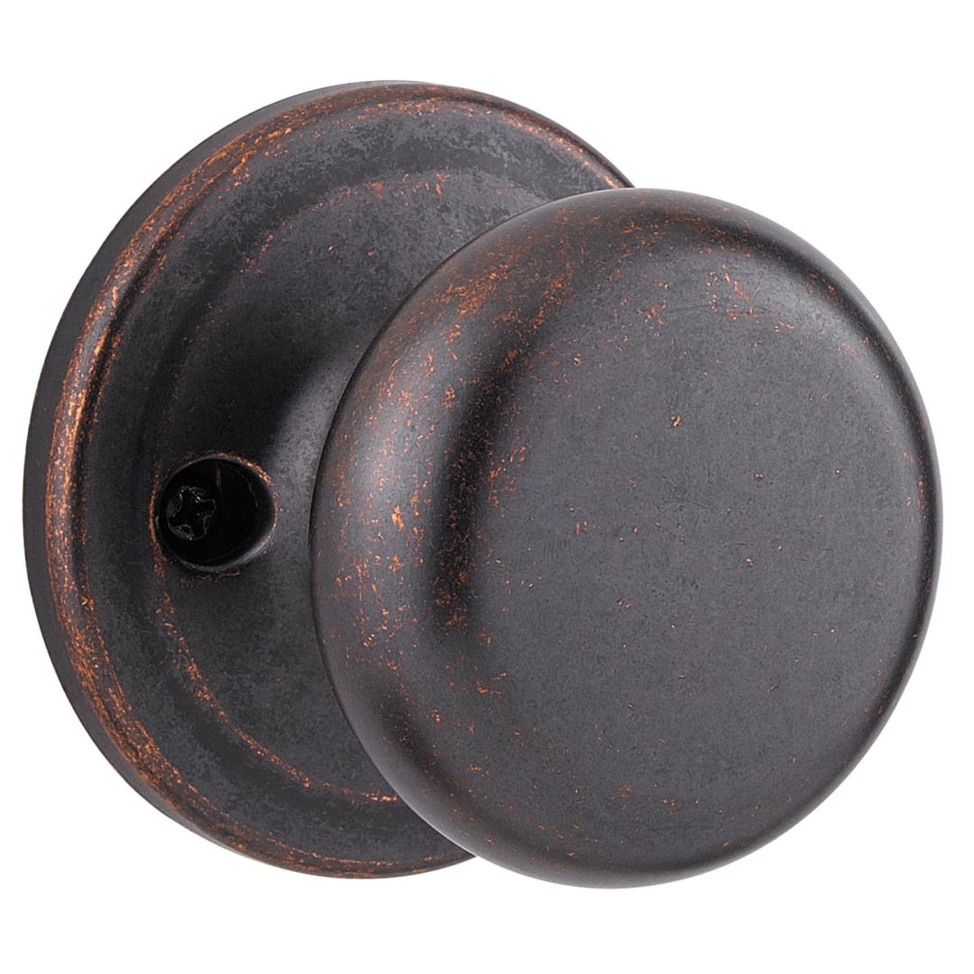 Juno Half-Dummy Knob in Rustic Bronze