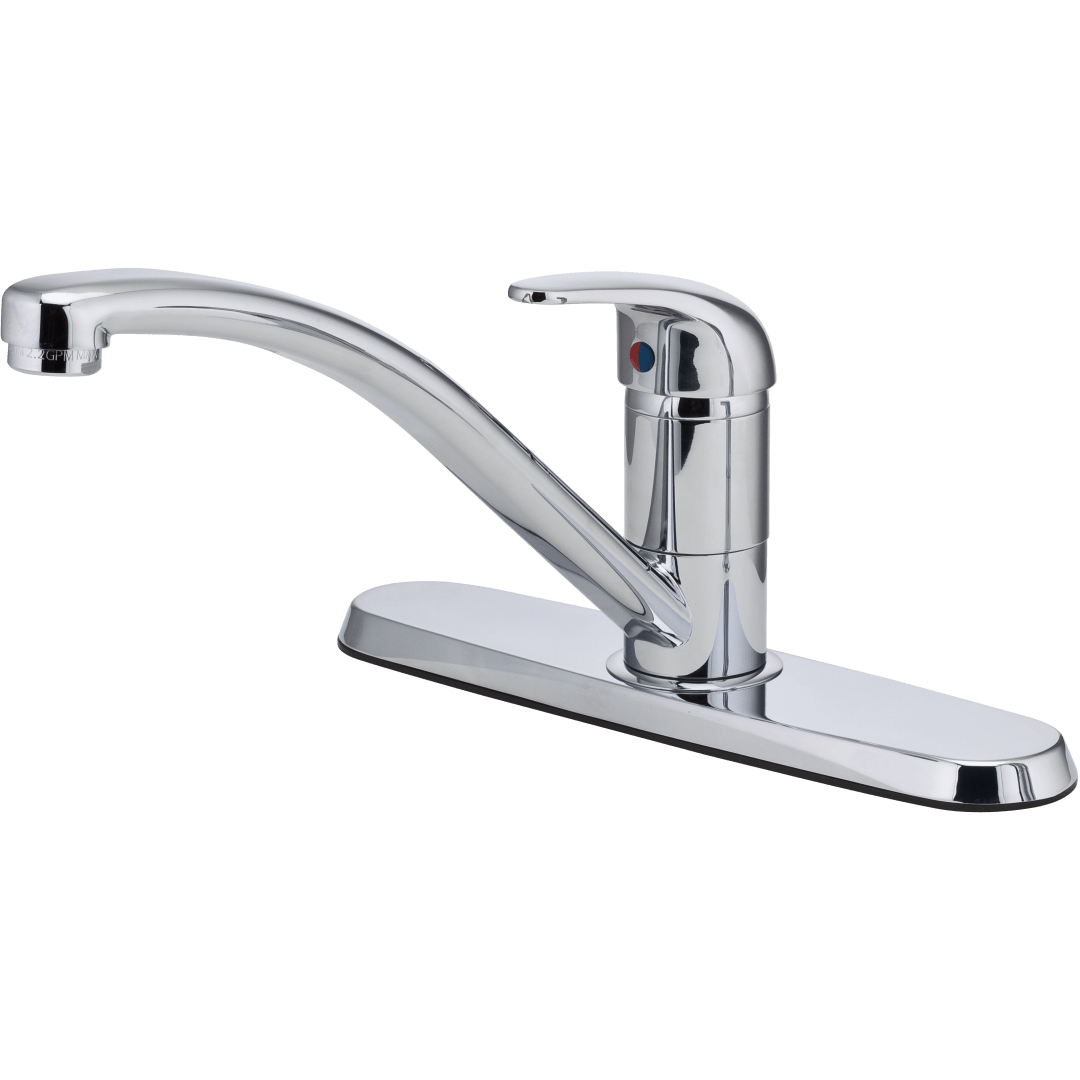 Pfirst Series 1-Handle Kitchen Faucet in Polished Chrome