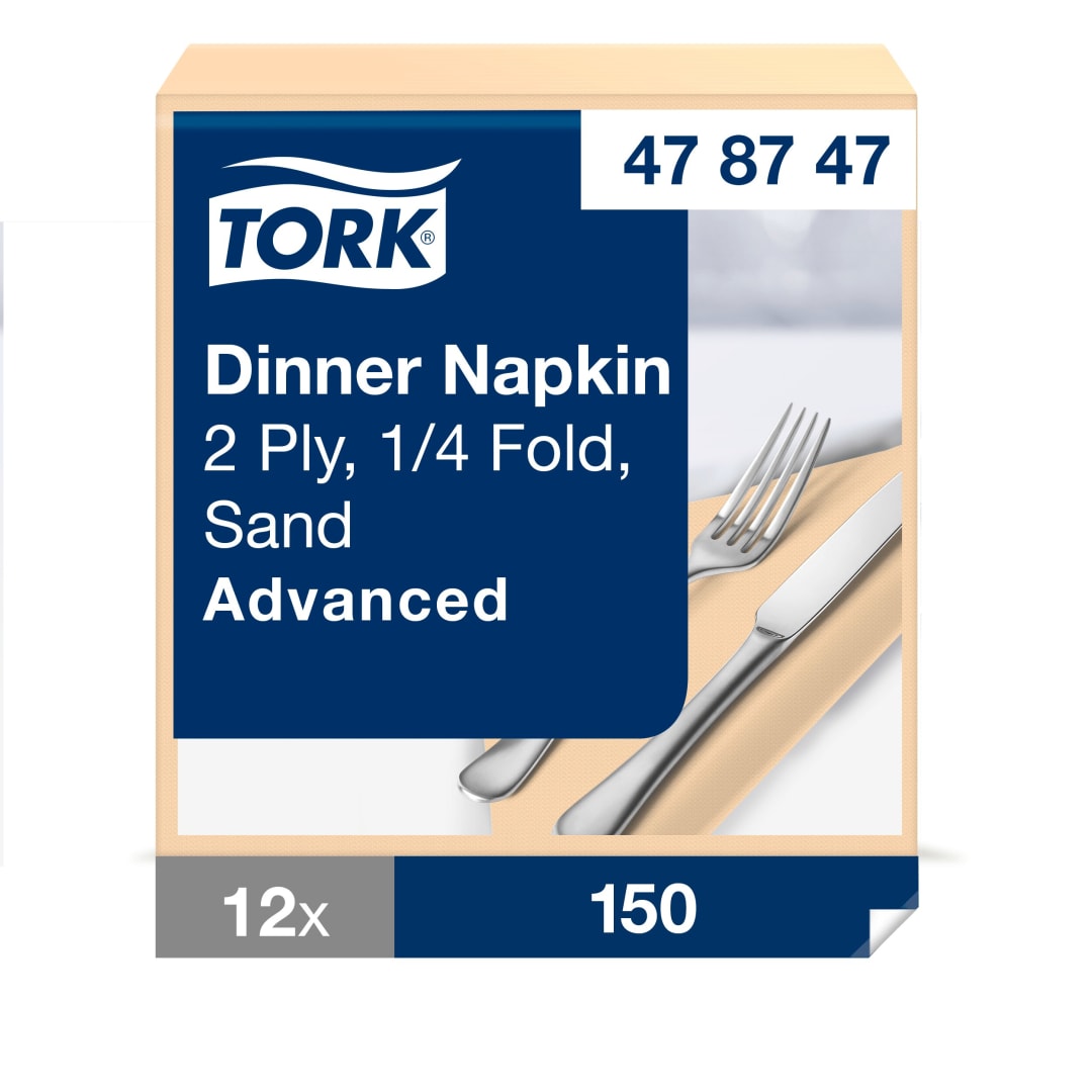 Tork Sand Dinner Napkin