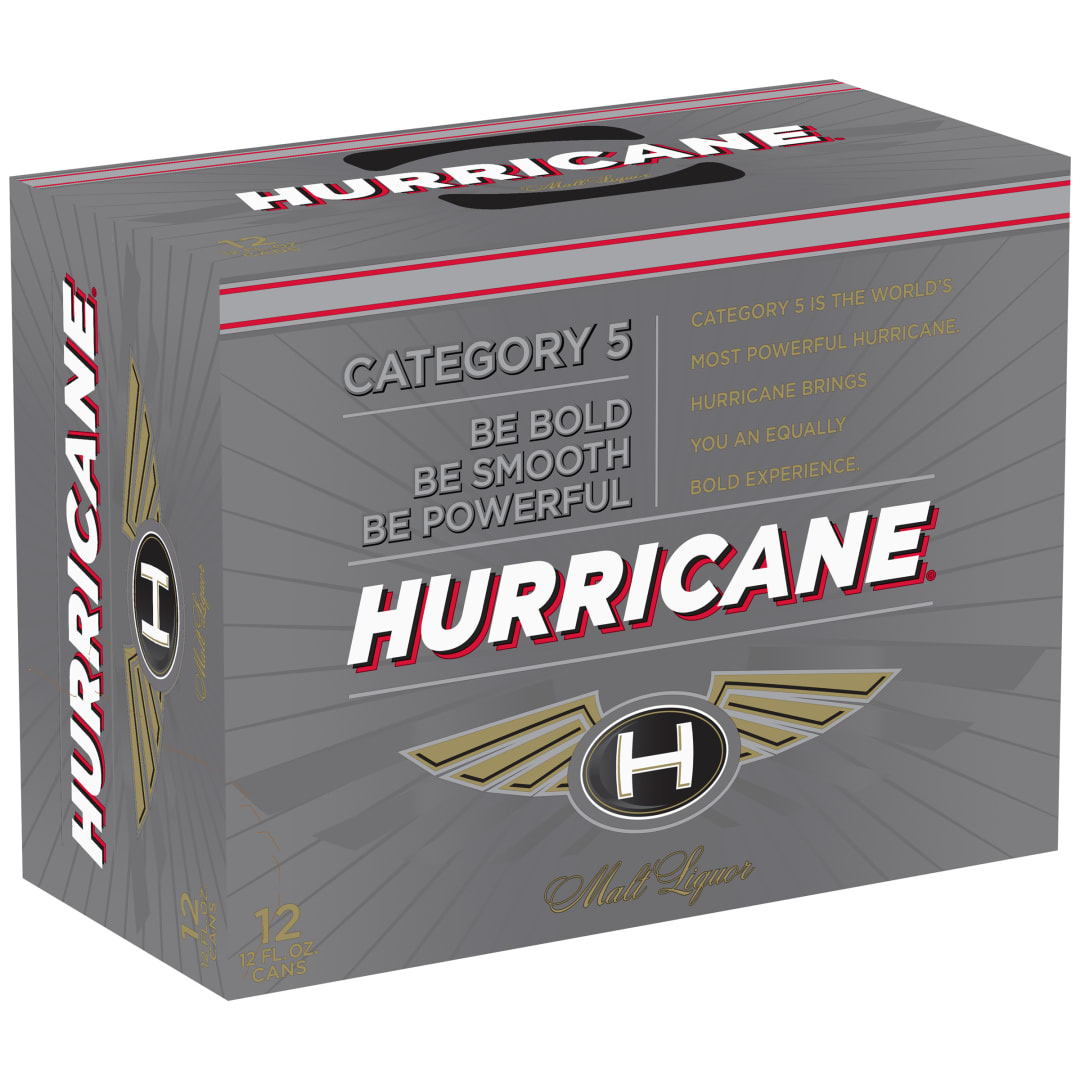 Hurricane Malt Liquor, 12 Pack 12 fl. oz. Cans