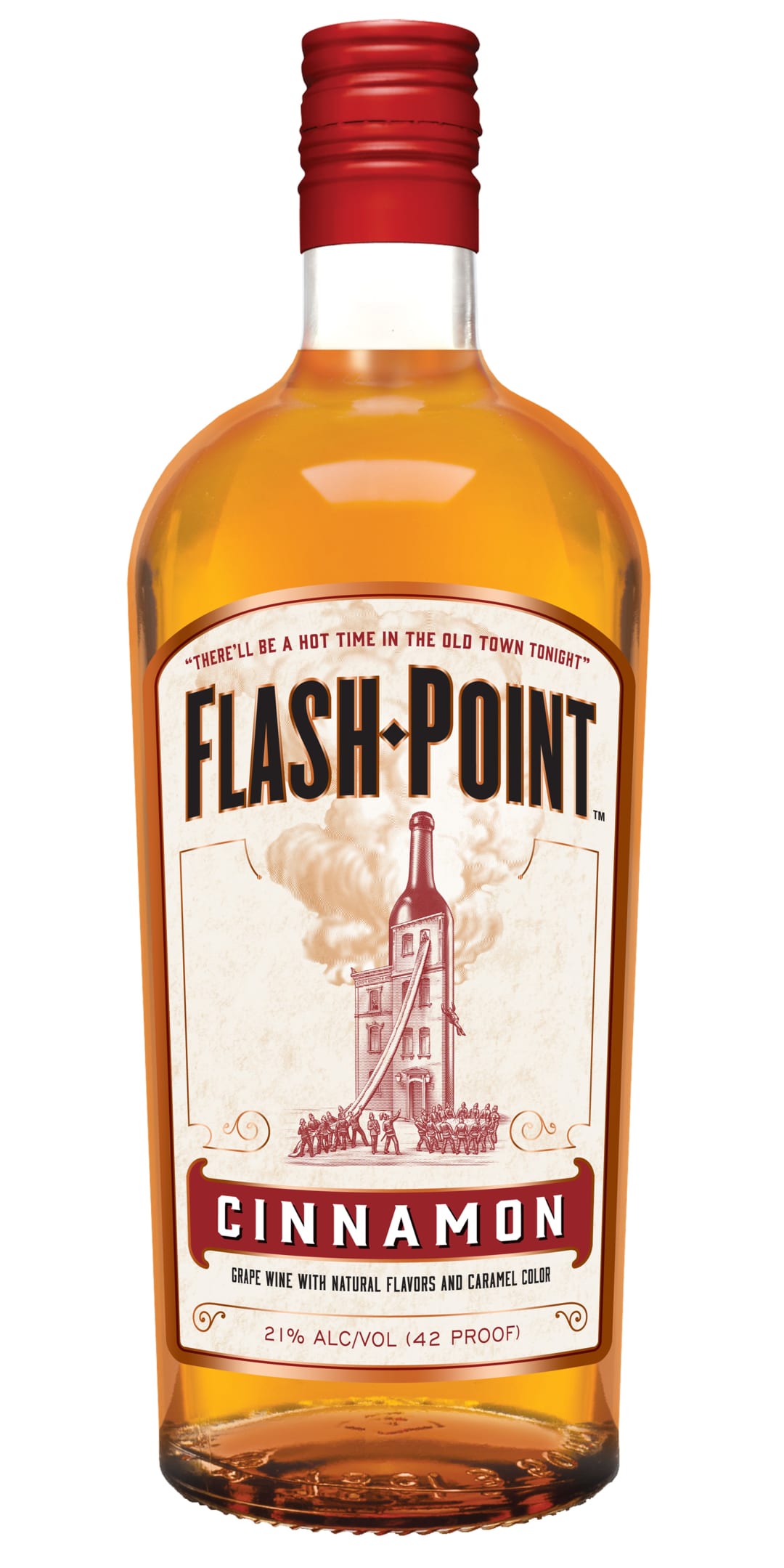 Flash Point Cinnamon Wine 1l 42 Proof
