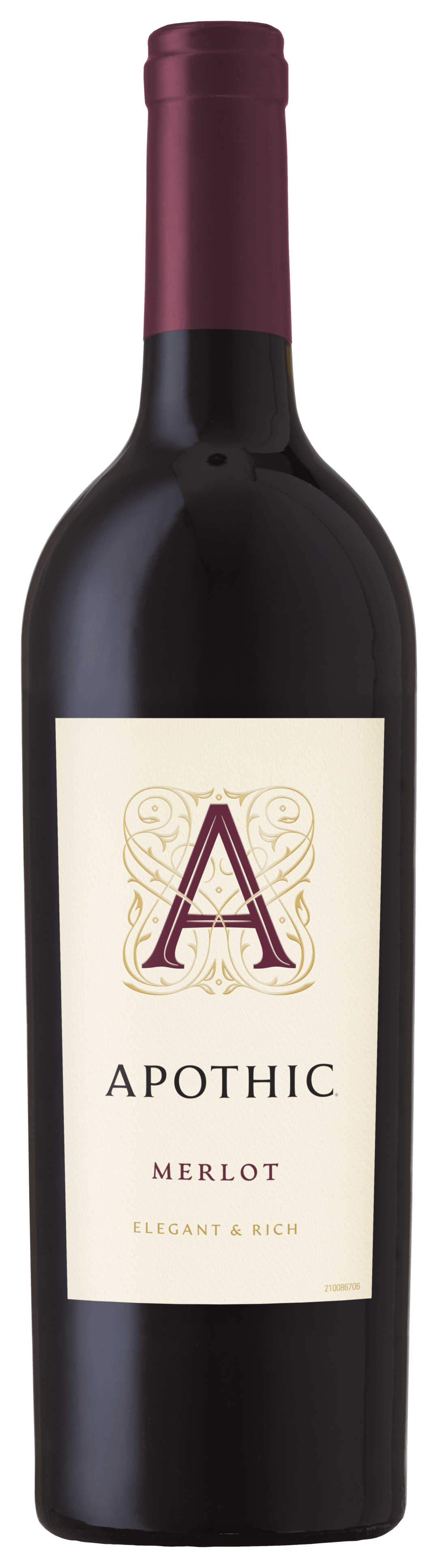 Apothic Merlot Red Wine 750ml