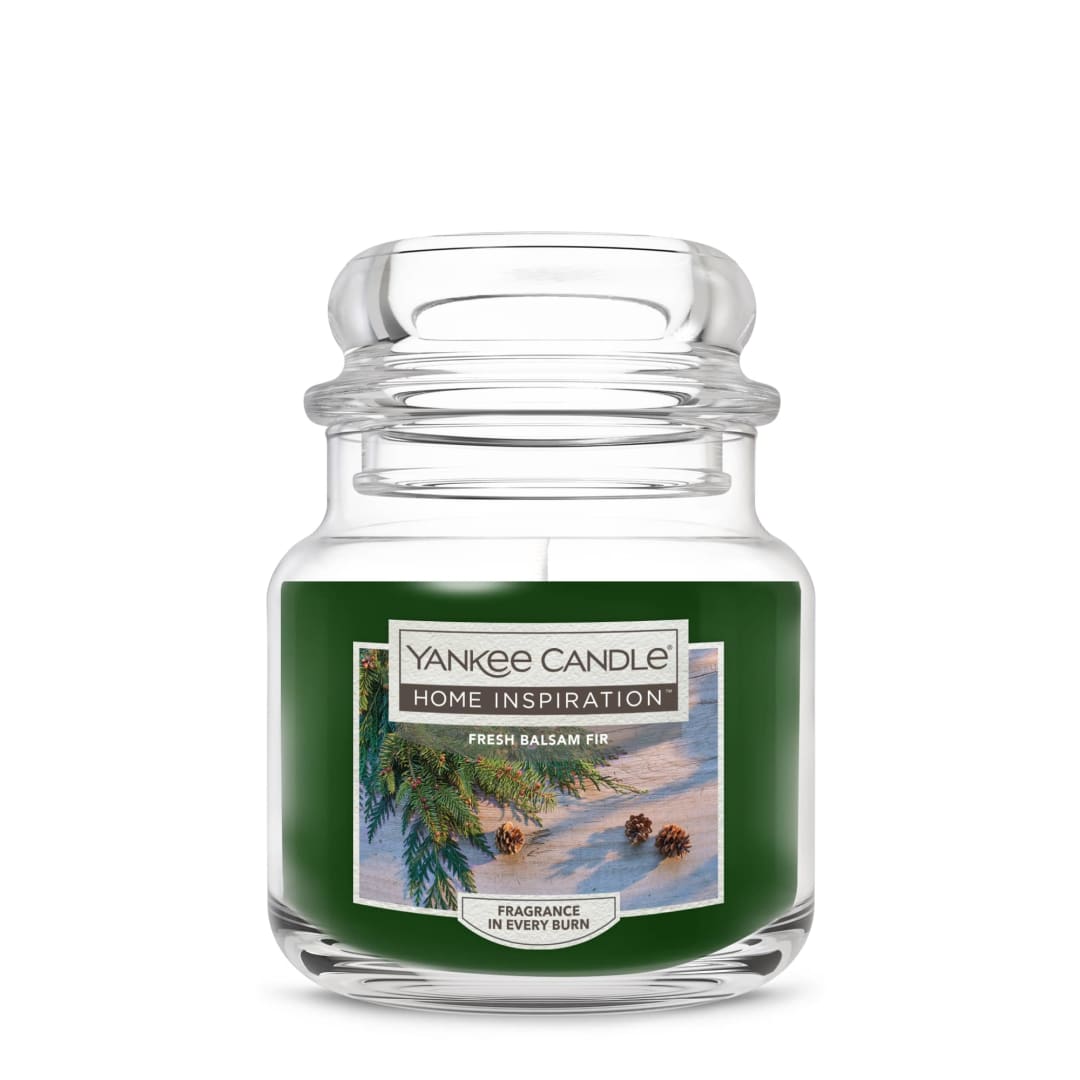 Yankee Candle Home Inspiration Fresh Balsam Fir Medium Jar Candle