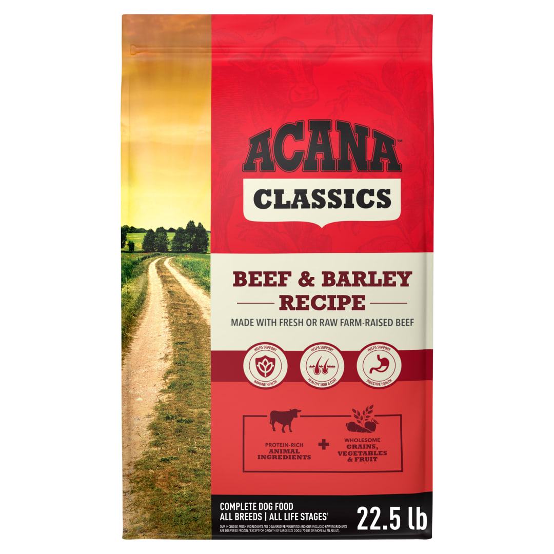 ACANA Classics Dry Dog Food Beef and Barley Recipe