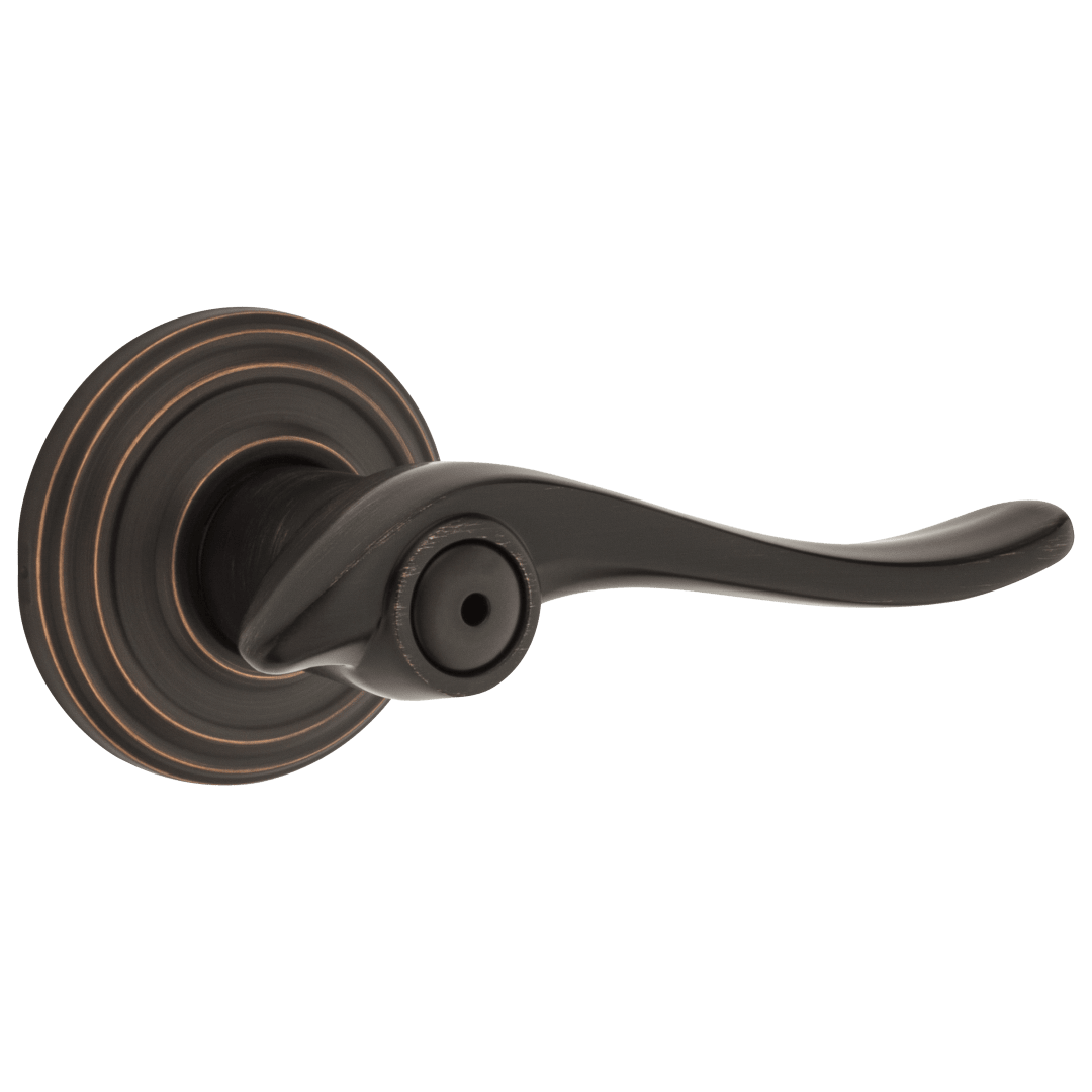 Avalon Bed/Bath Lever in Venetian Bronze