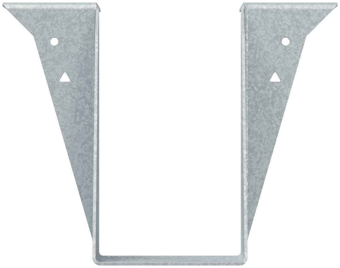 Simpson Strong-Tie S/LBV3.38/6 S/LBV 14 ga. Hanger for (2) 1-5/8 in. x 6 in. Cold-Formed-Steel Joists