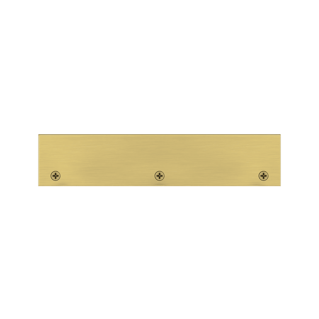 4649 Edge Pull 6", In Heirloom Brass