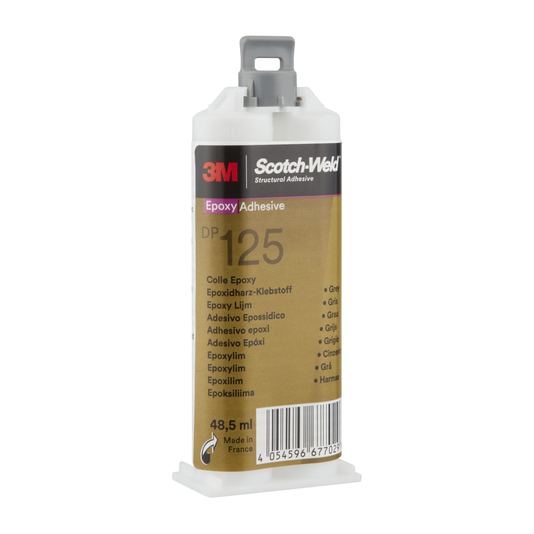 3M™ Scotch-Weld™ Epoksi Yapıştırıcı DP125, Yarı şeffaf, 48.5ml Duo-Pak