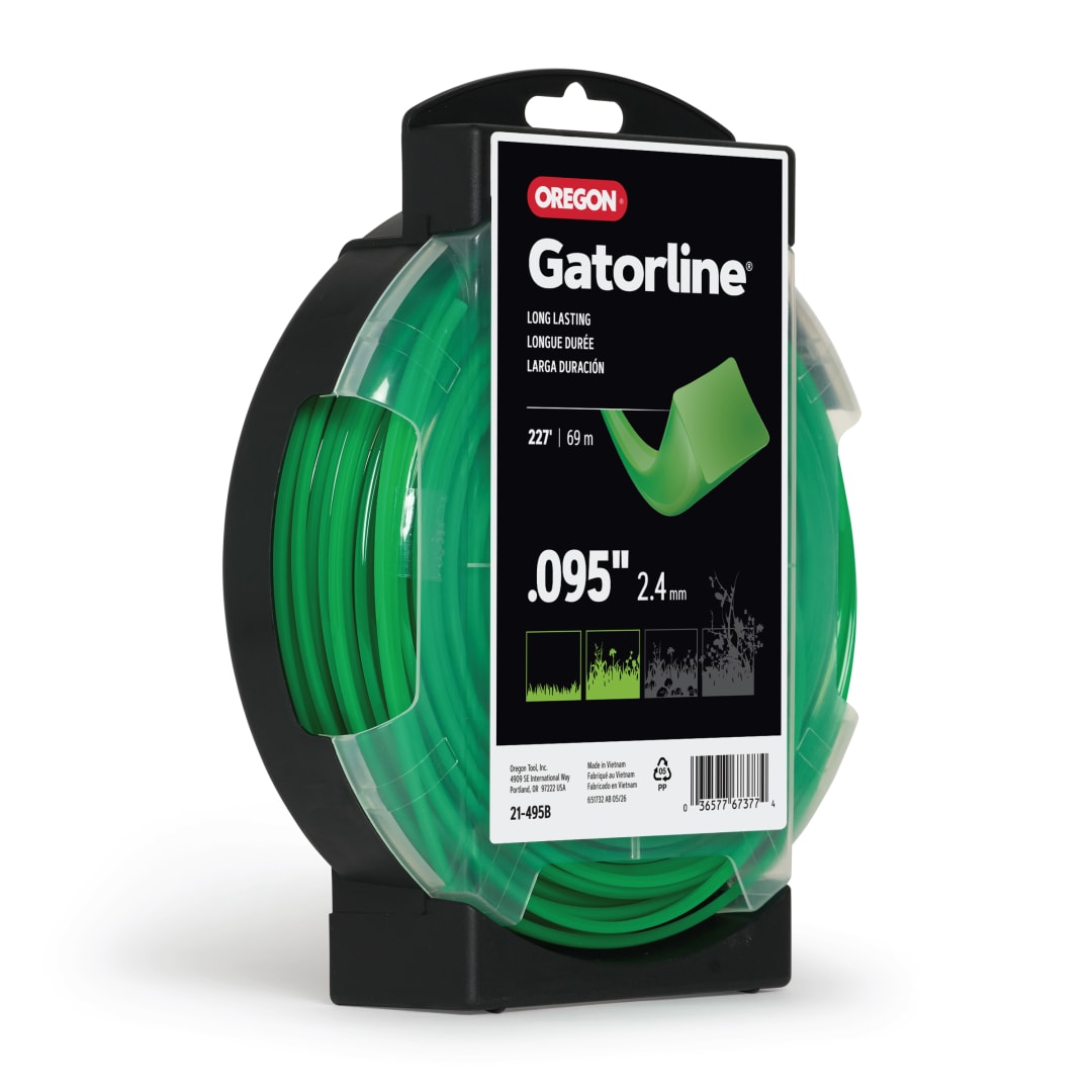 Oregon Gatorline Square Trimmer Line, .095 in. by 227 FT