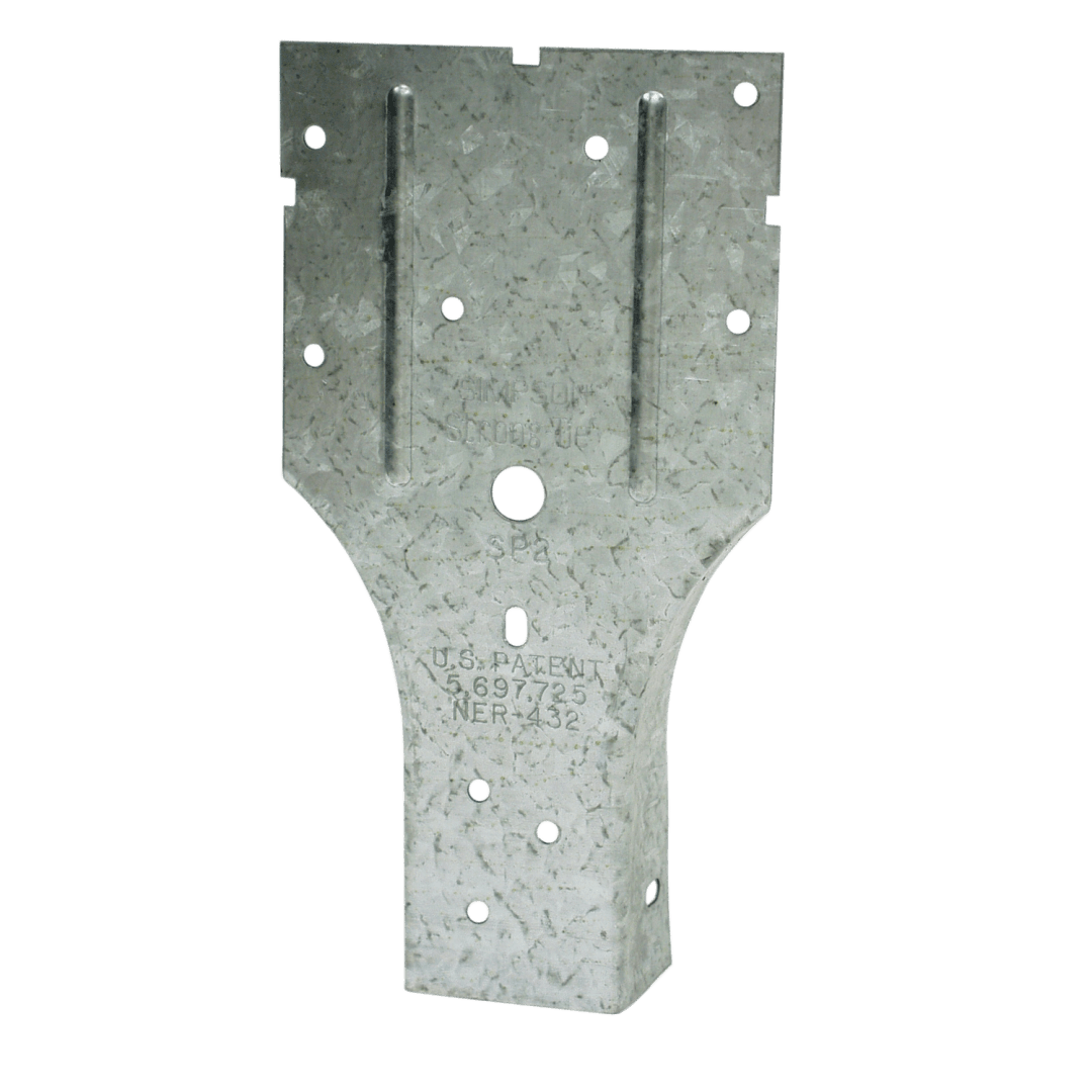Simpson Strong-Tie SP2 SP 3-1/2-in. x 6-5/8-in. Galvanized Stud-Plate Tie