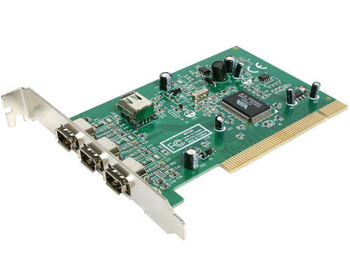 4 Port FireWire PCI Card (Without cables & DV Editing Kit)