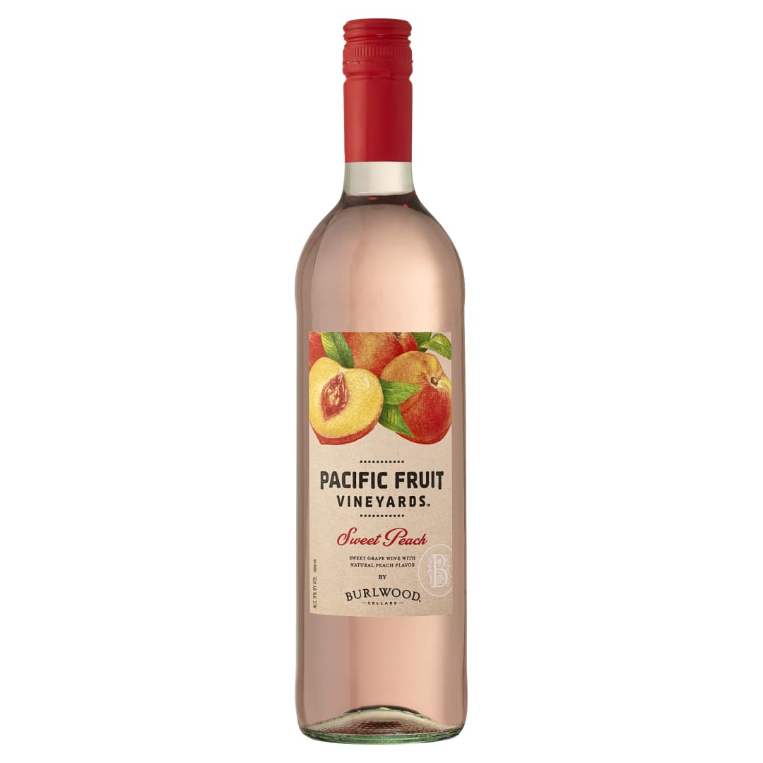 Pacific Fruit Vineyards Sweet Peach Wine 750ml