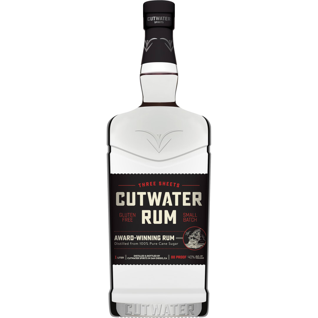 Cutwater Spirits Bali Hai White Rum, 1L Bottle