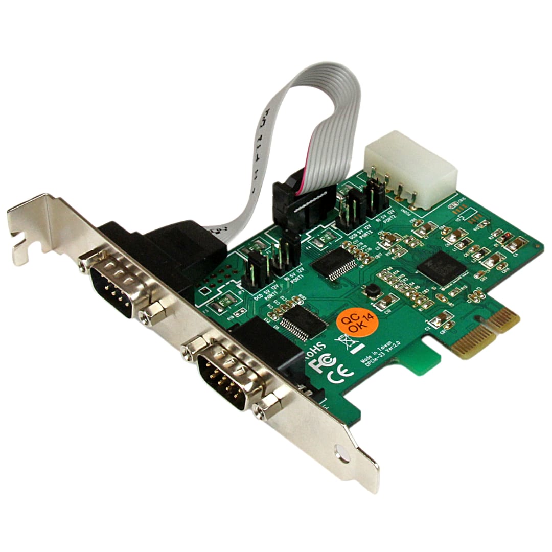 2Port High Speed 921K PCI Express Serial Port Card