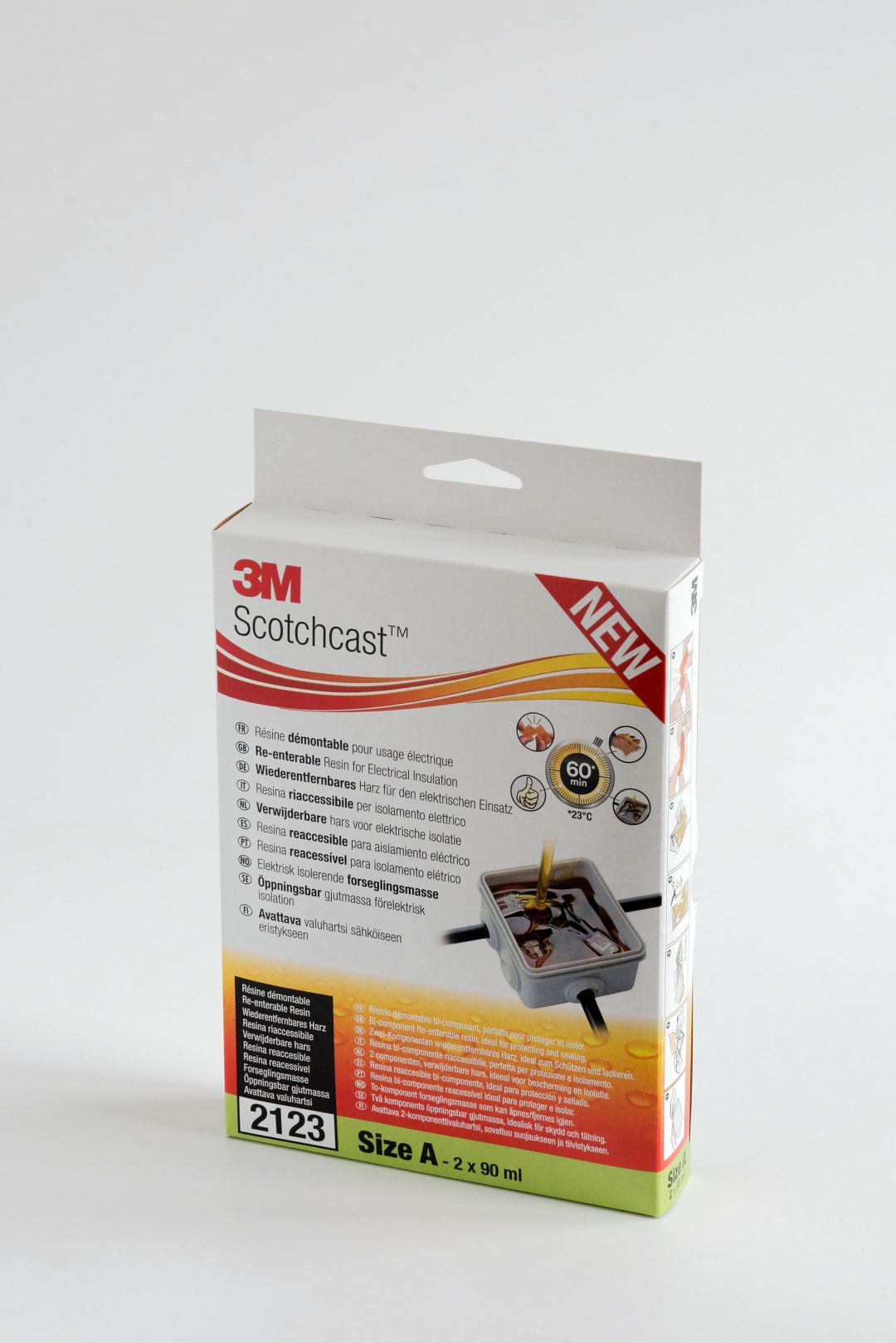3M SCOTCHCAST 2123-A RESIN 90ML