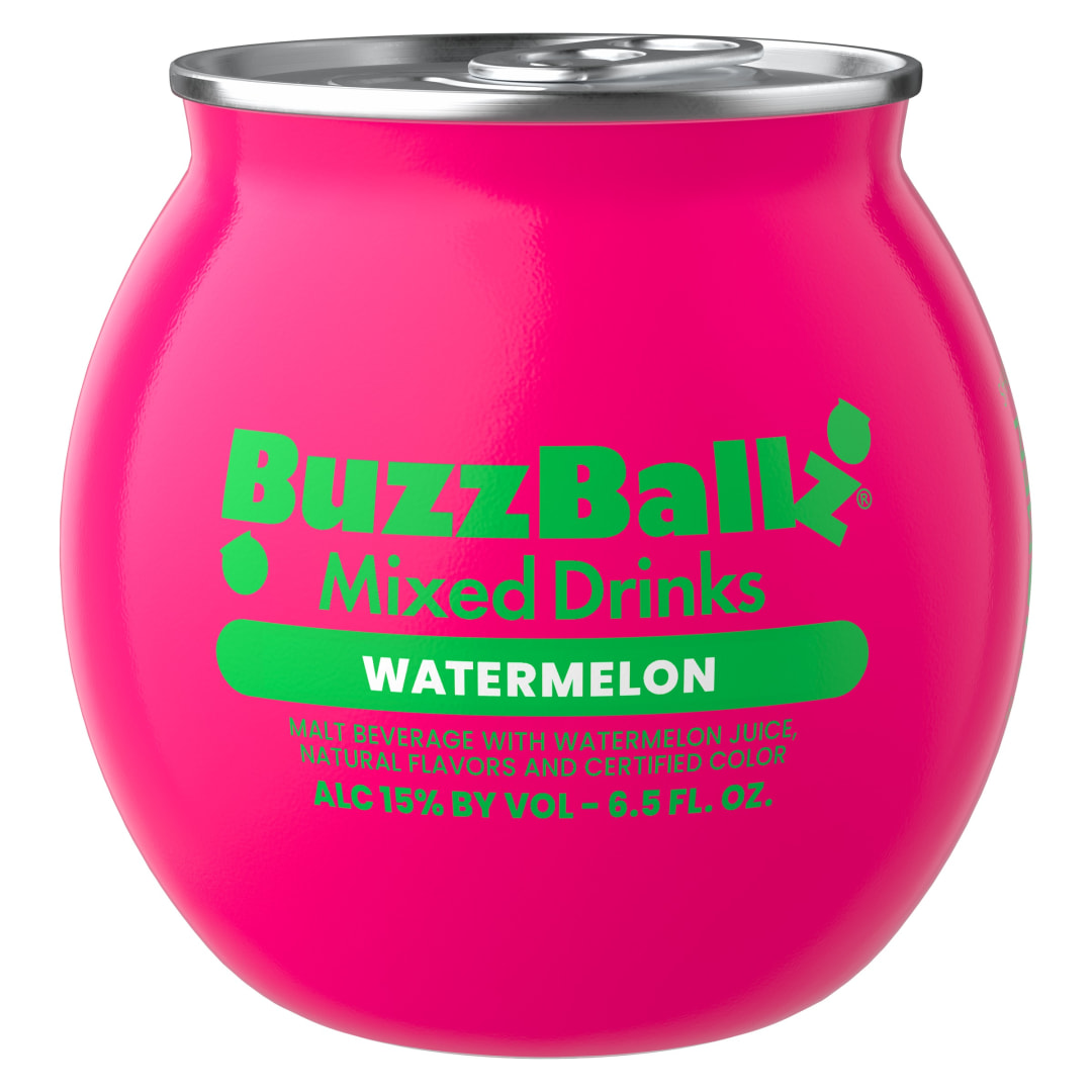 BuzzBallz Watermelon Malt Beverage 6.5fl oz 30 Proof