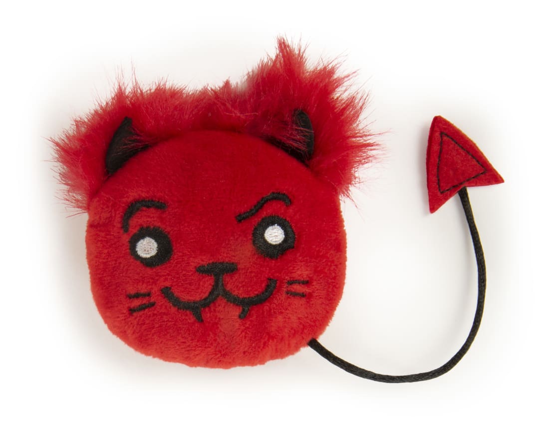 Petlinks Lil Devil, Plush, 100% Catnip Filled Plush Cat Toy