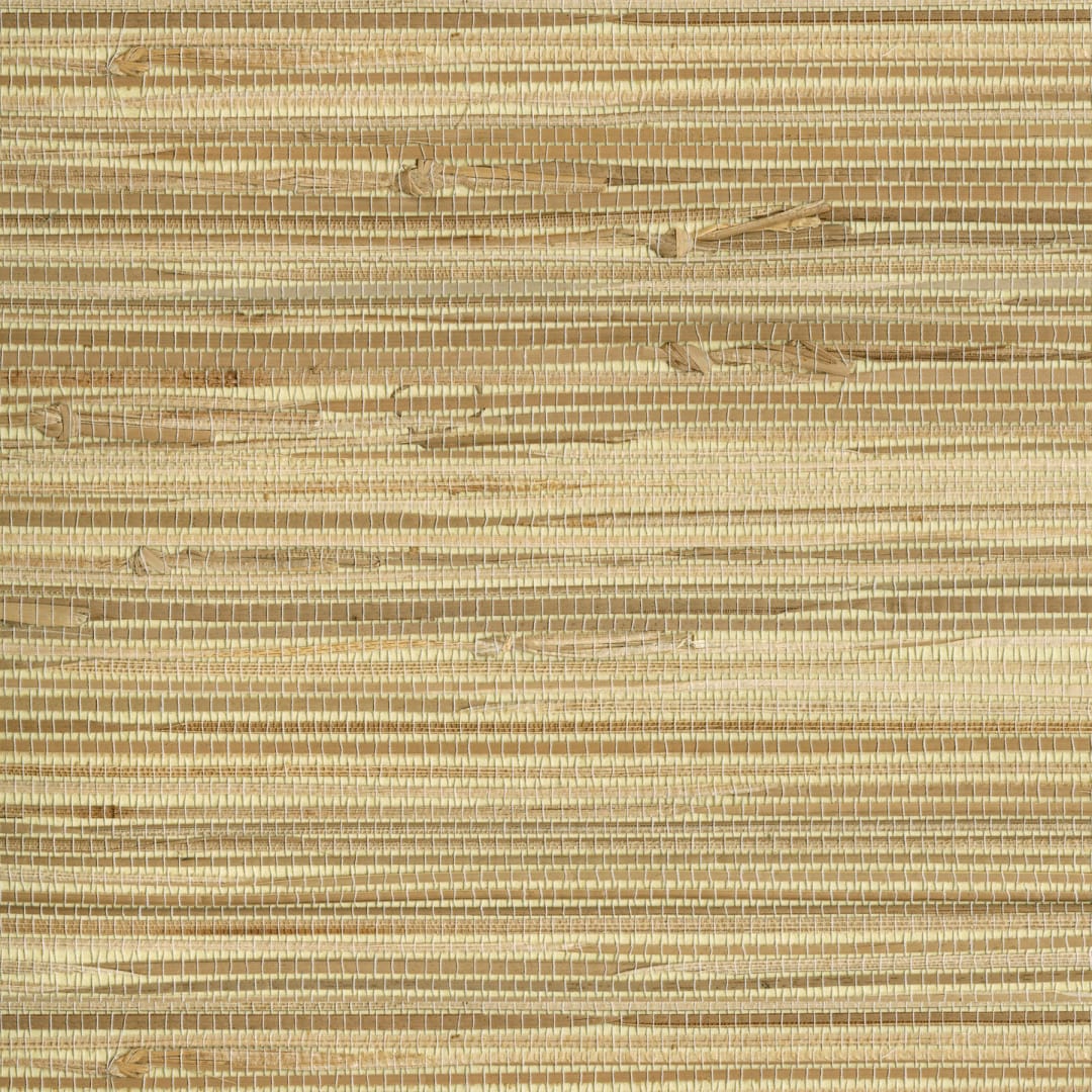 Endo Neutral Grasscloth Wallpaper Sample
