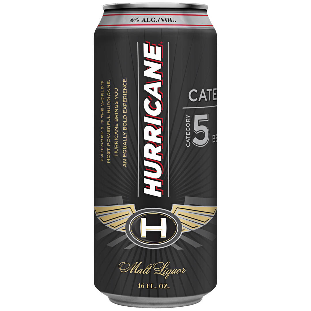 Hurricane Malt Liquor, 6 Pack 16 fl. oz. Cans, 6.0% ABV