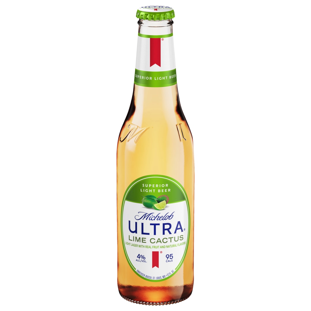 Michelob ULTRA Superior Light Lime Cactus American Beer 12 fl oz Bottle