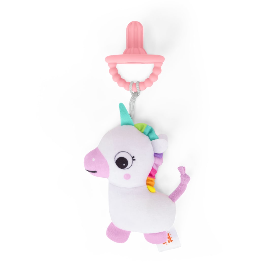 BS SOOTHEMATE PLUSH TEETHER TOY_UNICORN