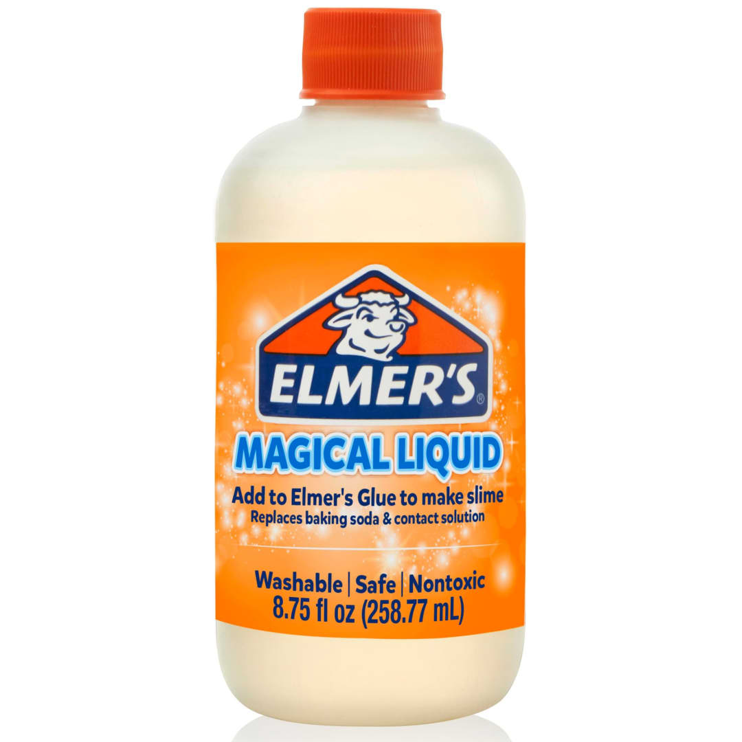 Elmer's Slime Activator | Magical Liquid Slime Activator Solution, Updated Formula for Twice as Much Slime, (8.75 floz.)