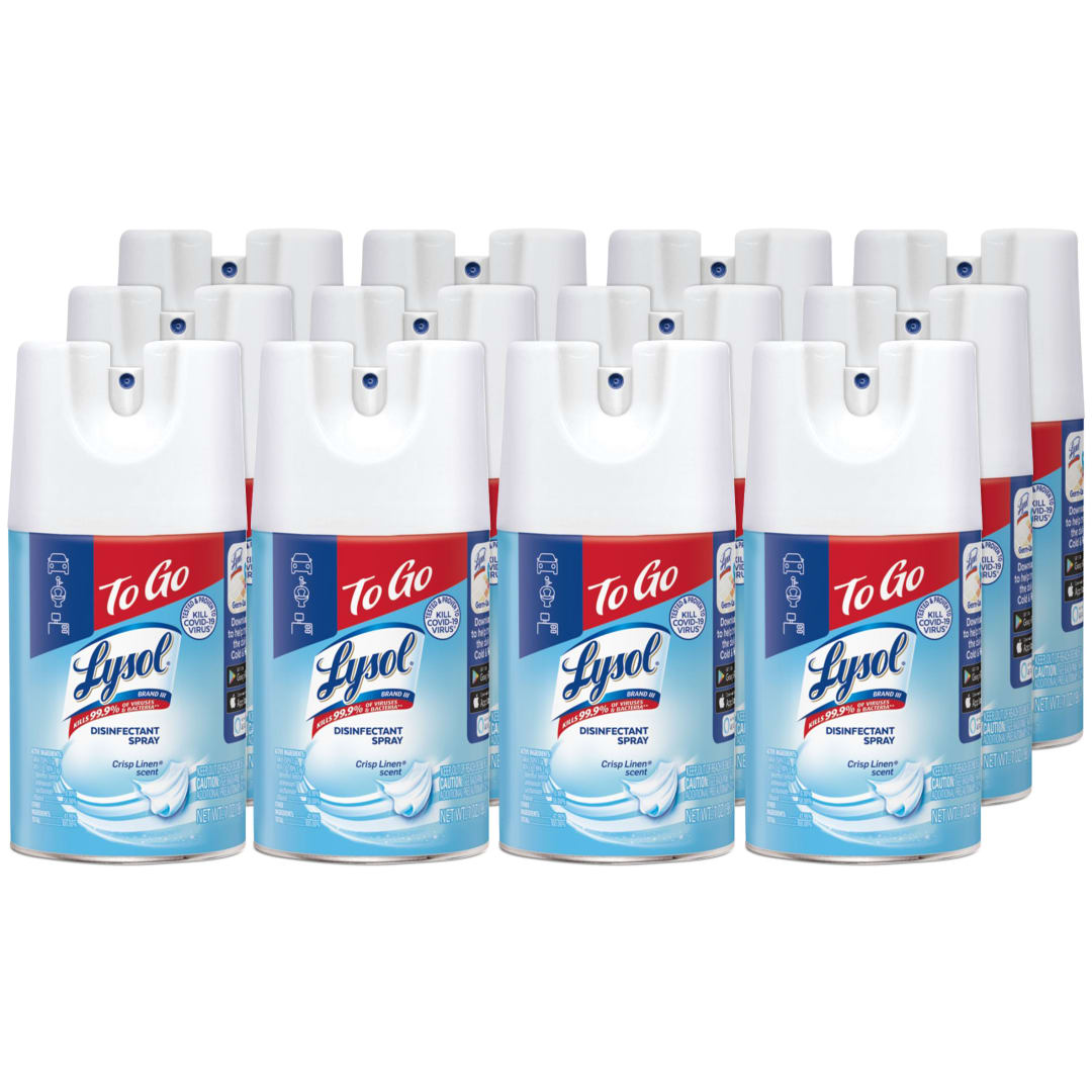 LYSOL® Disinfectant Spray - Crisp Linen® 12/7 oz.
