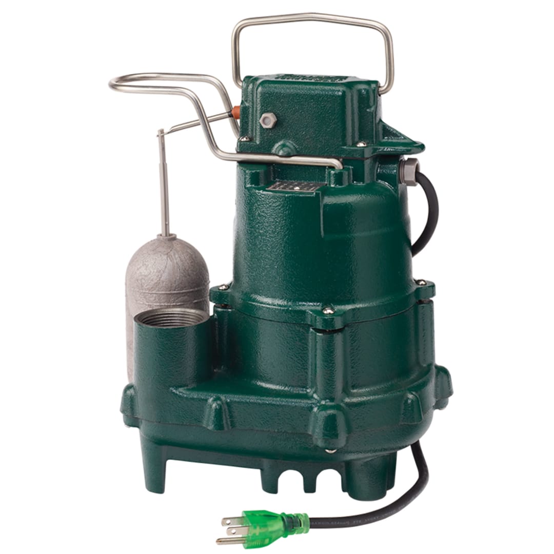 Zoeller 95-0001 M95 Automatic Submersible Sump Pump 1/2 HP, 115V, 1PH