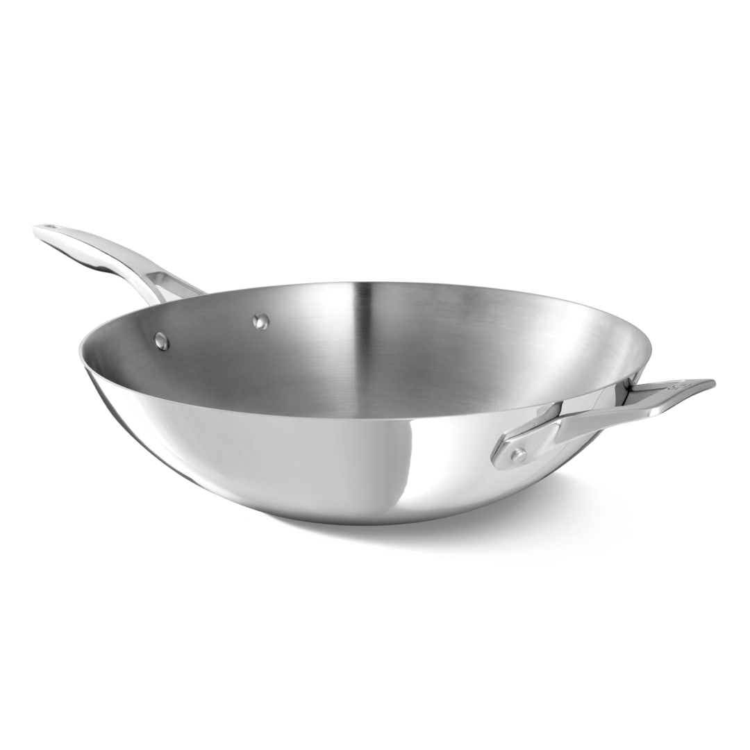 Calphalon® Premier Stainless Steel 12-inch Wok