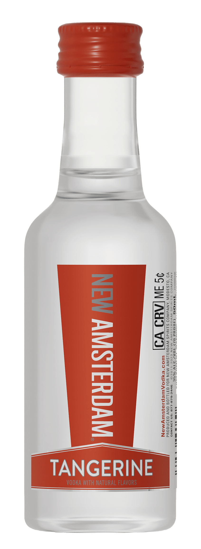 New Amsterdam Tangerine Flavored Vodka 50ml