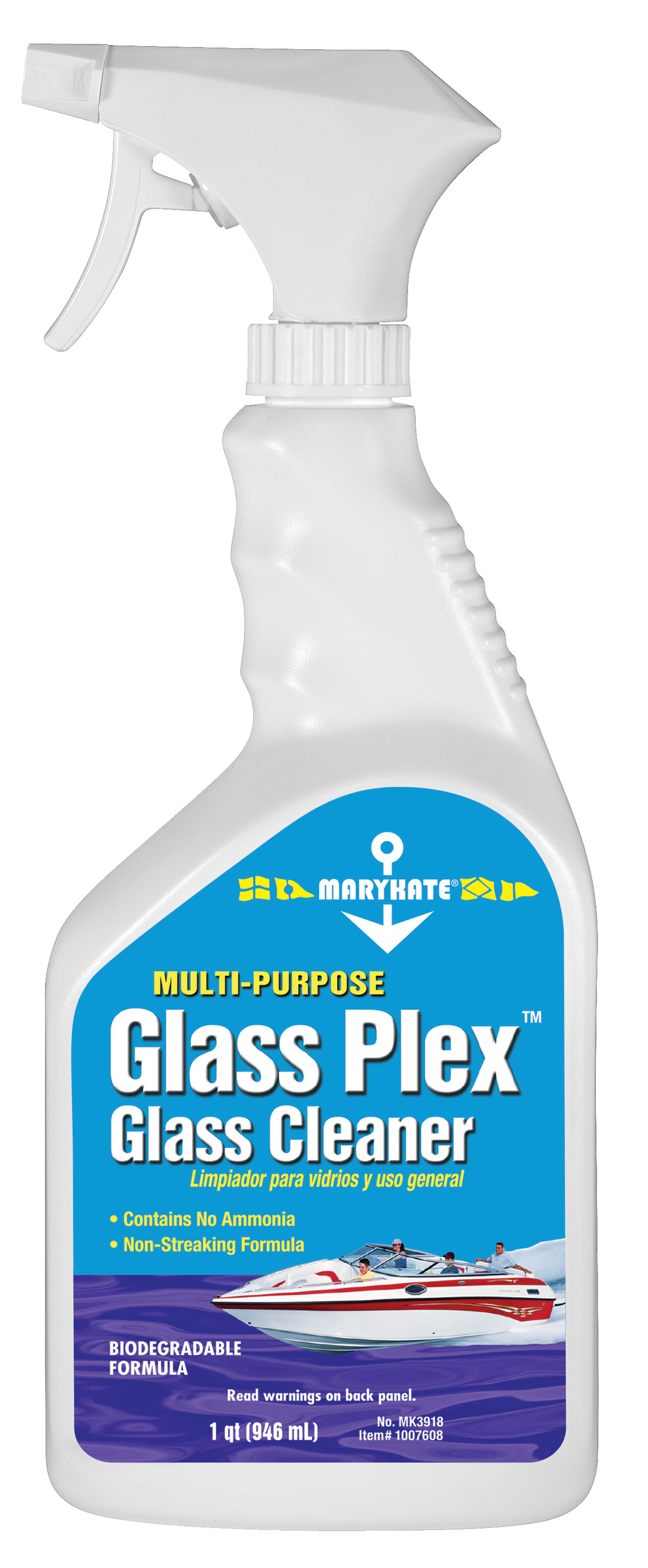 MaryKate Glass Plex Multi-Purpose Glass Cleaner 1X32OZ