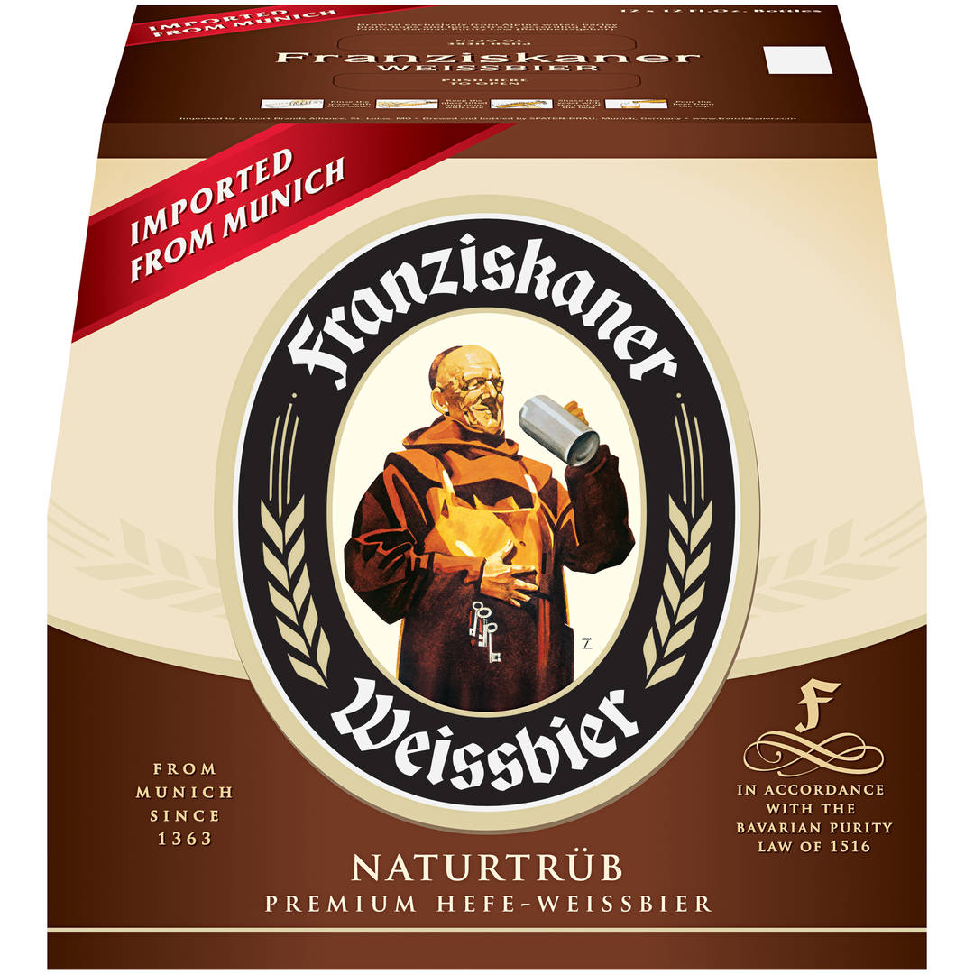 Franziskaner Hefeweizen, 12 Pack 12 fl. oz. Bottles
